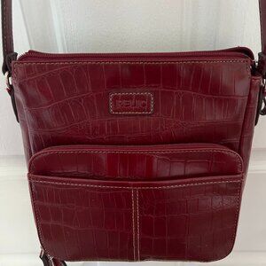 Red Relic Faux Leather Crossbody Purse in excellent used condition